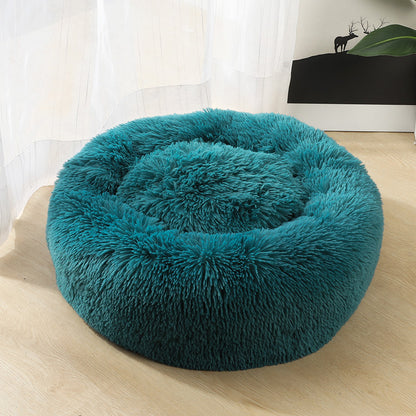 Dog Beds for Small Dogs round Plush Cat Litter Kennel Pet Nest Mat Puppy Beds