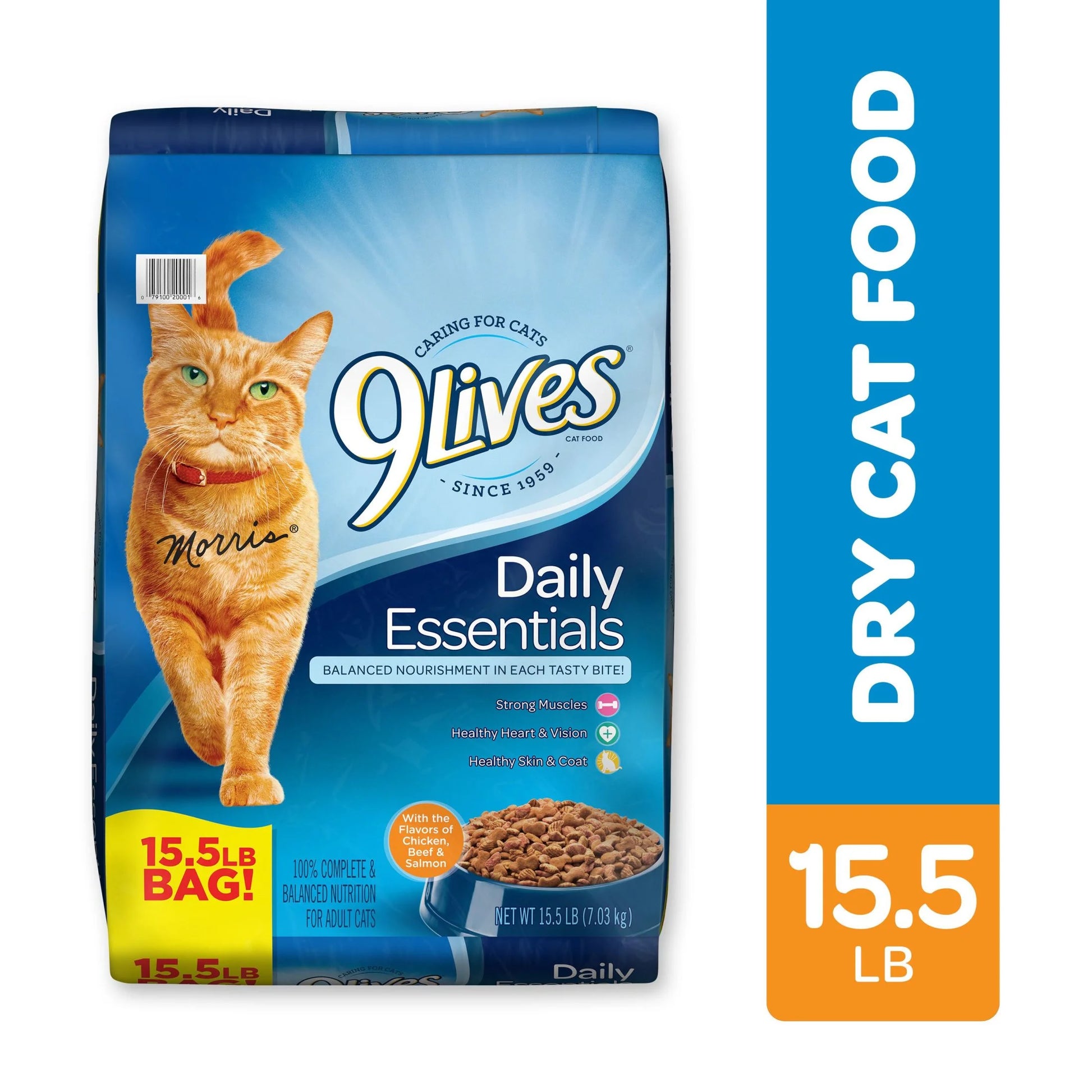 Daily Essentials Dry Cat Food, 15.5 Lb. Bag